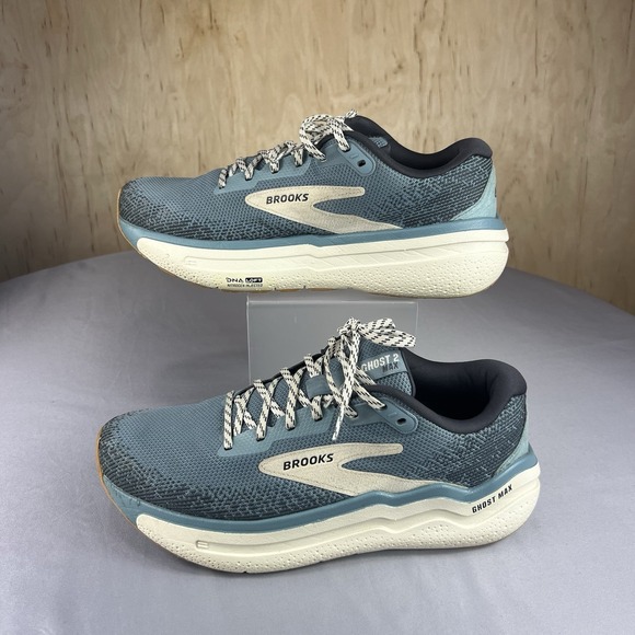 Brooks Ghost Max 2 Women's 10B Citadel Coconut Biscuit Running Shoes 1204201B466 - Picture 4 of 16